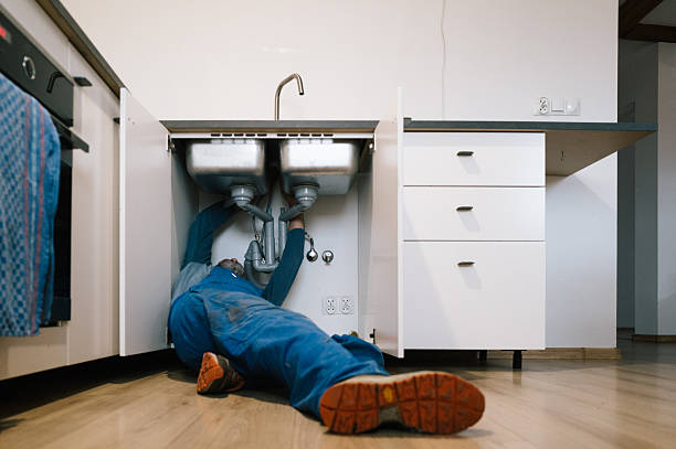 Professional Emergency Plumber technician working in Carlisle, IA
